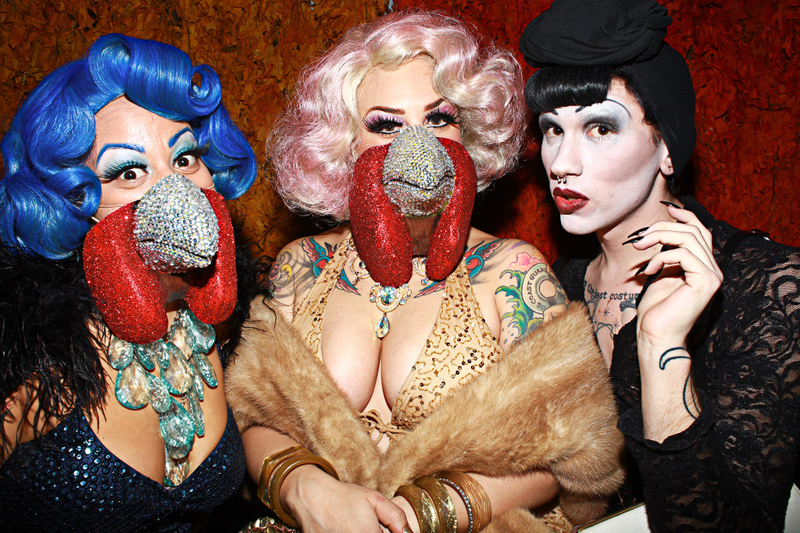 Illustration for article titled I AM WEIRD. YOU ARE WEIRD. LETS ALL GET WEIRD : A BIZARRE HOLIDAY PARTY LOOKBOOK